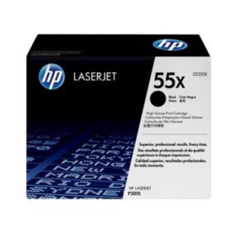55X (CE255X) High Yield Black Original LaserJet Toner Cartridge