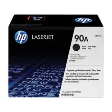 High-yield black toner cartridge for HP LaserJet printers, delivering sharp prints and up to 10,000 pages of performance.