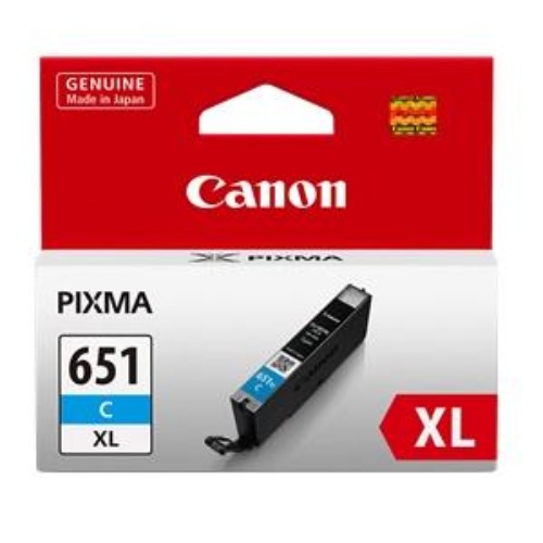 Cartridge - CLI651XLCOCN CYAN INK CART (H/Y)