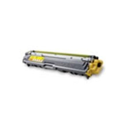 Yellow TN255Y Colour Laser Toner for Brother printers, yields up to 2200 pages of vibrant prints and exceptional quality.