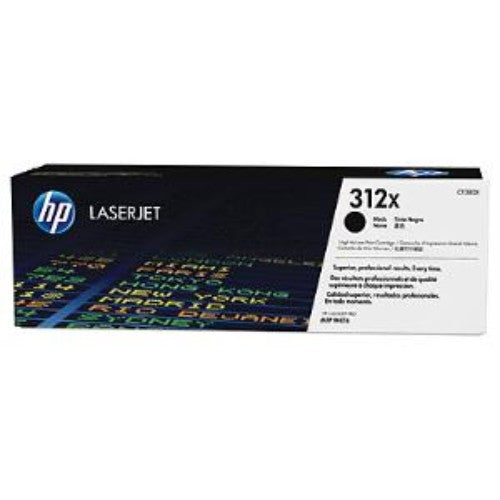 Cartridge - 312X (CF380X) High Yield Black Original LaserJet Toner Cartridge