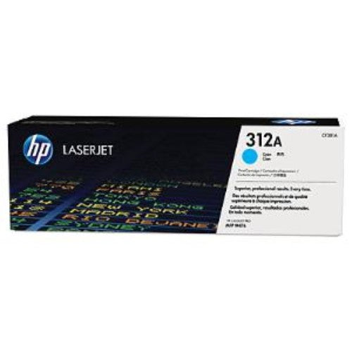 312A (CF381A) Cyan Original LaserJet Toner Cartridge