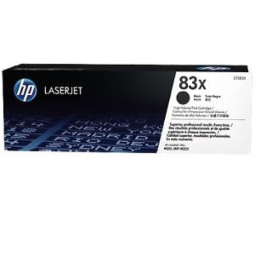 LaserJet CF283X Black Print Cartridge (83X)