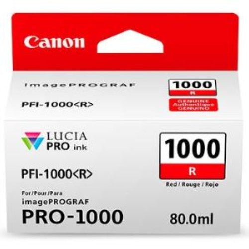 Ink Cartridge-PFI-1000 Red Ink Tank