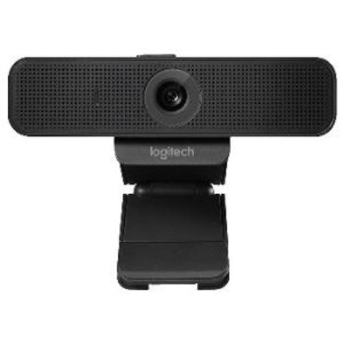 Logitech C925e Webcam with Full HD 1080p, auto-focus, built-in microphones, and USB plug-and-play for seamless video calls.