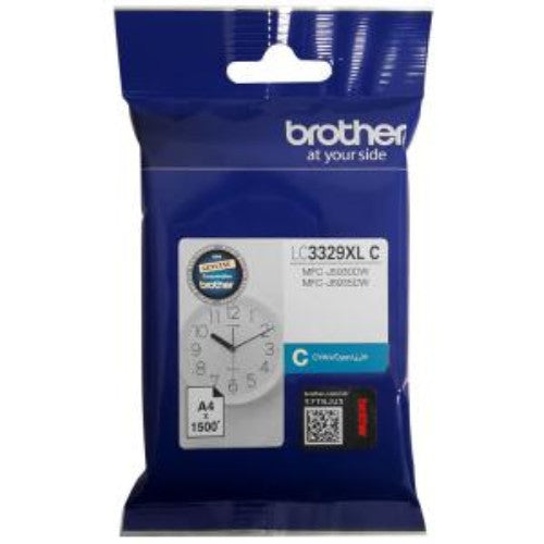 Original Ink Cartridge - Inkjet - Brother LC3329XLC  (Cyan)