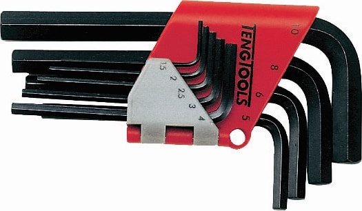 Teng Standard 9 Piece Hex Key Set