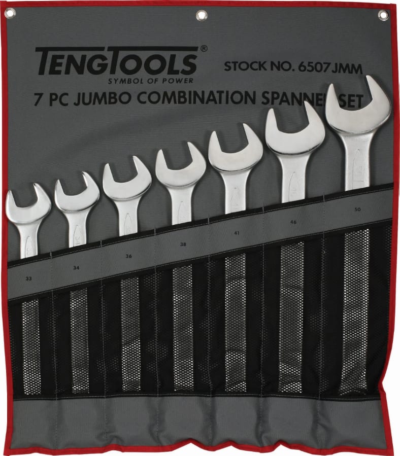 Teng Metric Combination Spanner Set 7 Piece