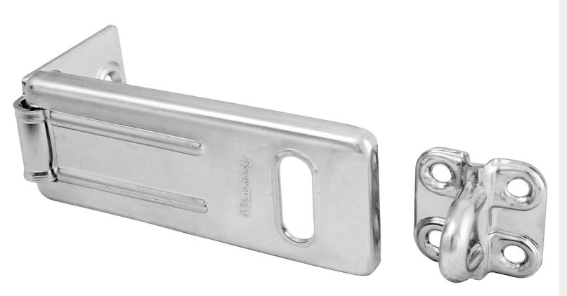 Master Lock 703DAU Hard Wrought Steel Body Hasp 89mm