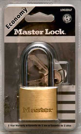 Masterlock Brass Economy Padlock 40mm-1-Pack
