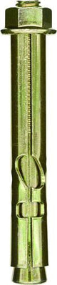 POWERS Zinc Yellow Hex Sleeve Anchor - M10 x 40mm (10 Units)