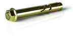 POWERS Zinc Yellow Hex Sleeve Anchor - M10 x 40mm (10 Units)