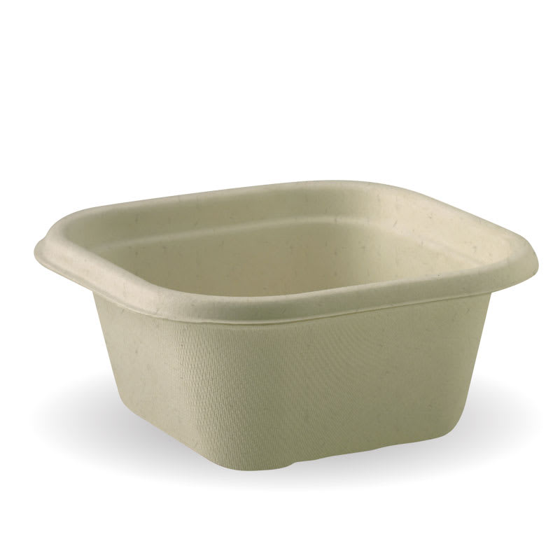 BioPak Natural Plant Fibre Takeaway Base 480ml 600 (Case)