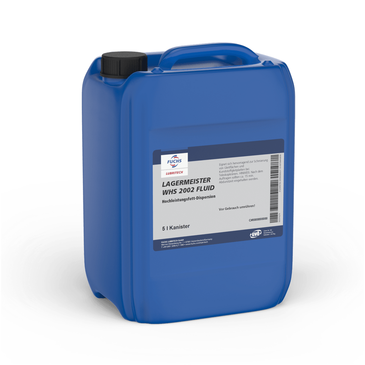 Fuchs Lagermeister WHS 2002 Grease 5L