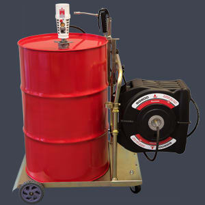 Alemlube 180kg Mobile Grease Transfer Kit w/Reel (Drum)