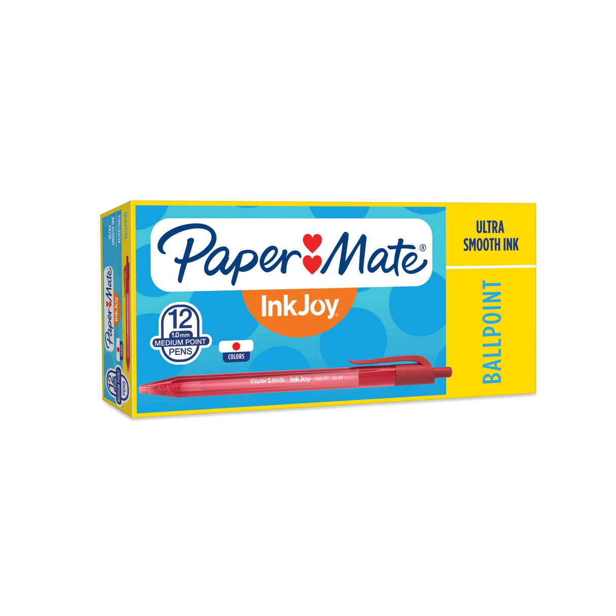 Paper Mate InkJoy Red Ballpoint Pen (Box of 12)