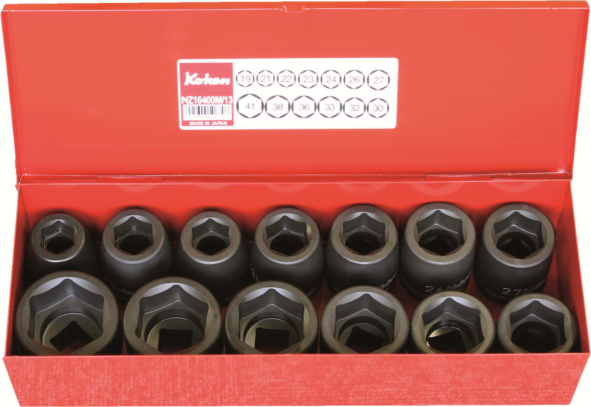 Koken Impact Socket Set 3/4 13 Piece 16201M (Each)