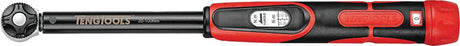 Teng Tools IQ Plus Torque Wrench offers precision 20-100Nm range, featuring a 72-tooth ratchet and ergonomic grip for comfort.