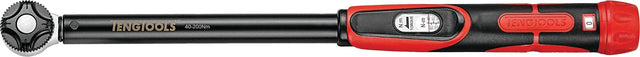 Teng Tools IQ Plus Torque Wrench 40-200Nm, precise, ergonomic, with 72-teeth ratchet and traceable calibration certificate.