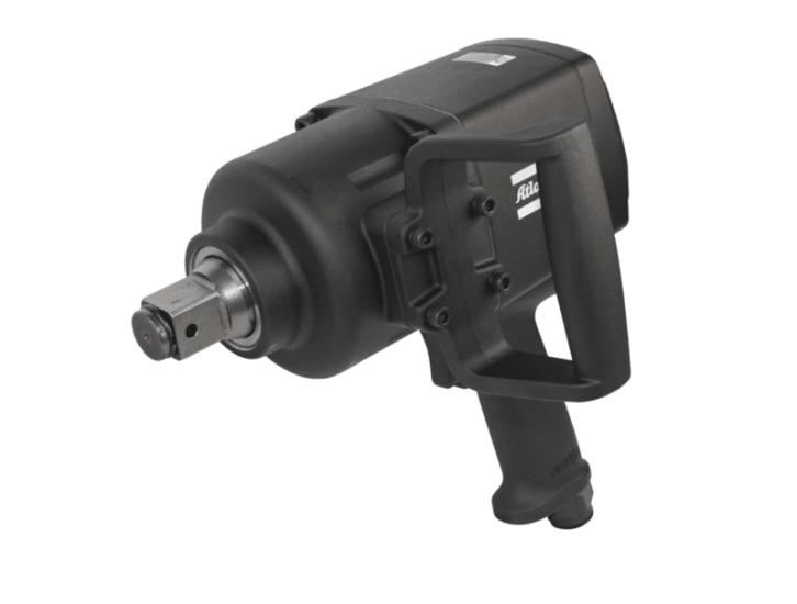 Atlas Copco Pro 3/4" DR impact wrench with durable housing, four torque settings, and ergonomic grip for heavy-duty tasks.