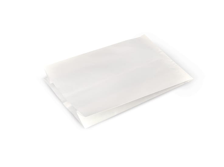 Durable Sick PE lined paper bag, 165 x 70 x 260mm, perfect for food service and secure packaging, case of 1000.