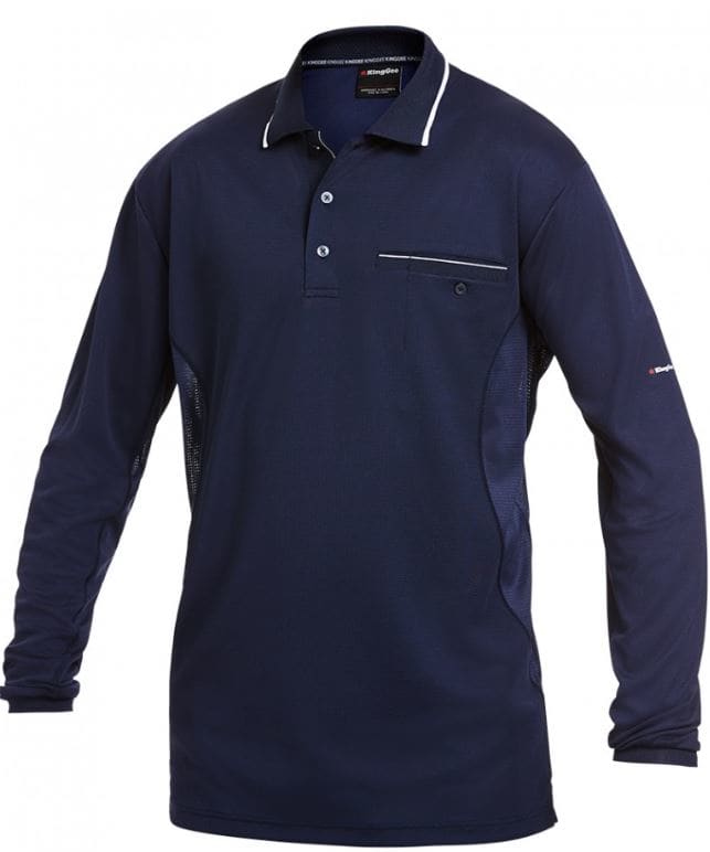 KingGee, Workcool Polo, K69790 - Navy (Size: 4XL)