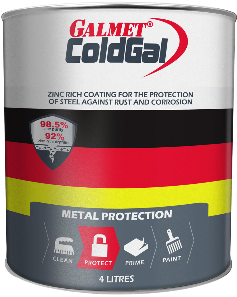 Galmet Cold Galvanising Paint 4L (Each)