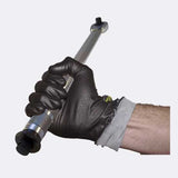 Megaman Nitrile Gloves Powder Free Black-M-2XL-Pack of 50