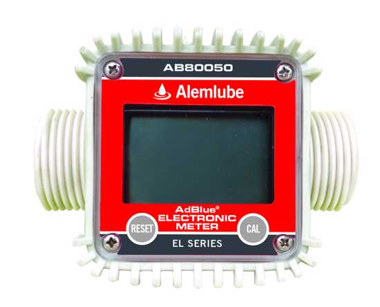 Alemlube AdBlue Electronic Urea Flow Meter-Each