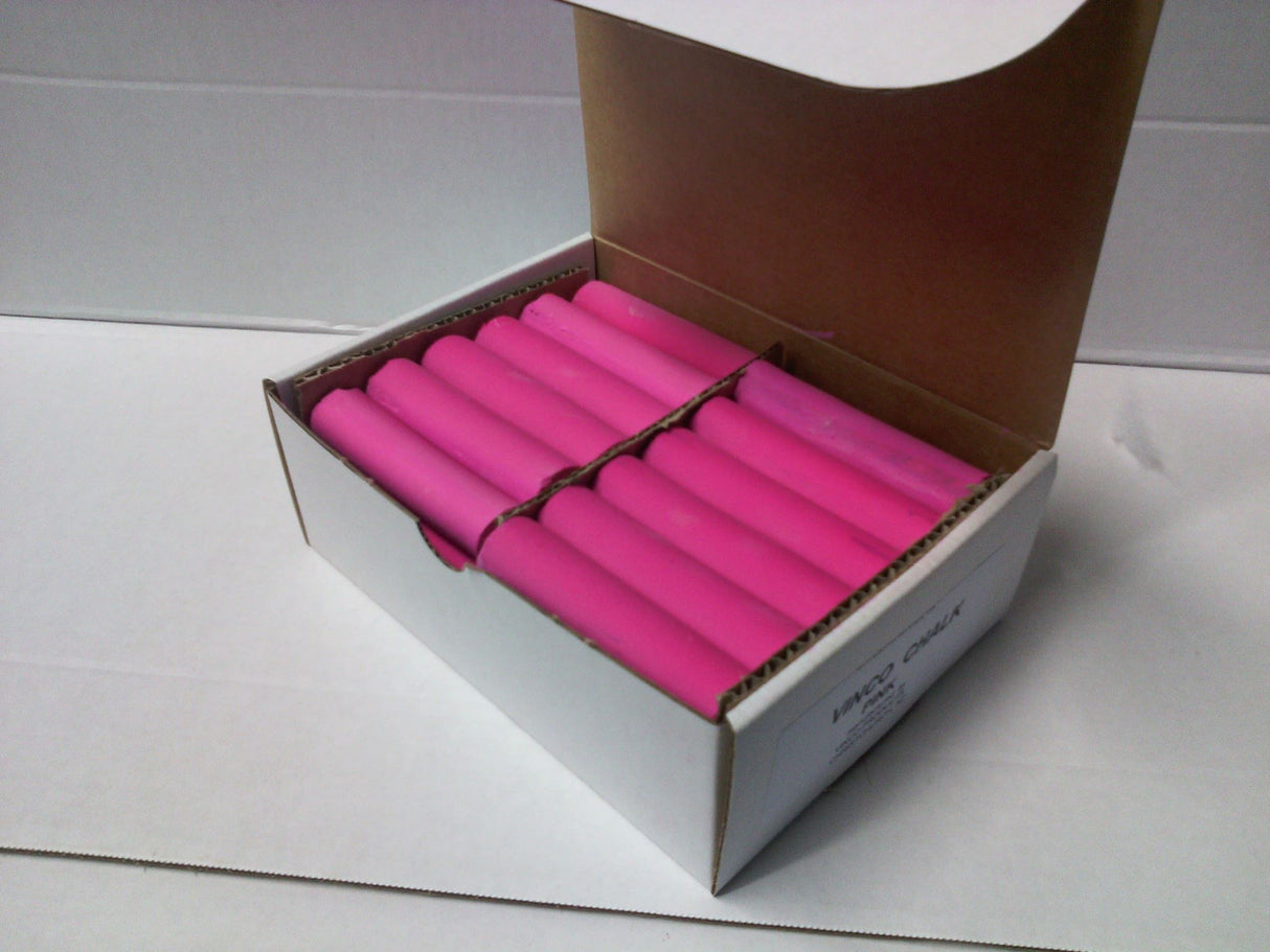Lumber Chalk Jumbo, Pink 36 (Box)
