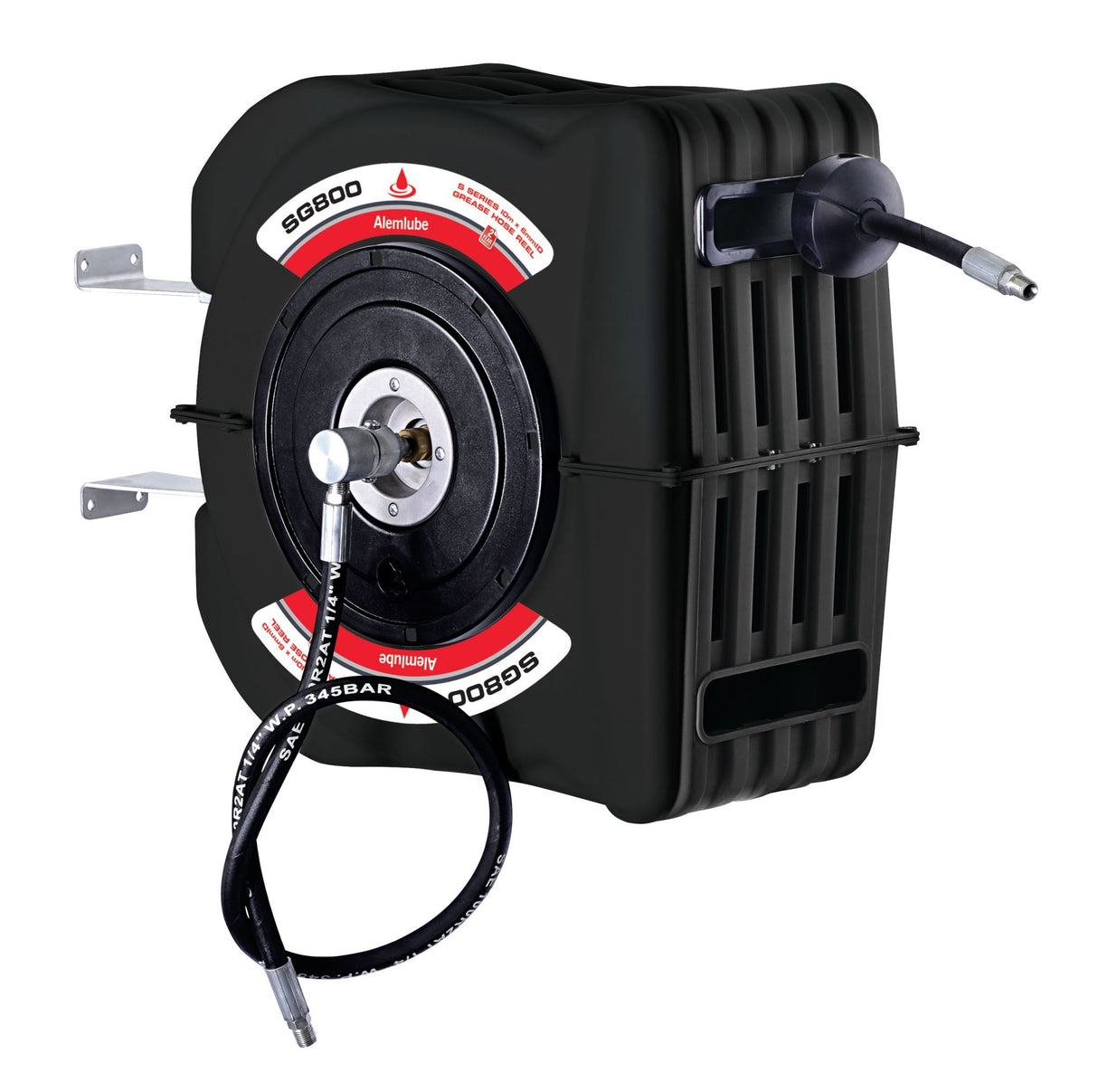 Alemlube S Series Grease Hose Reel 6mm x 10m (Each)
