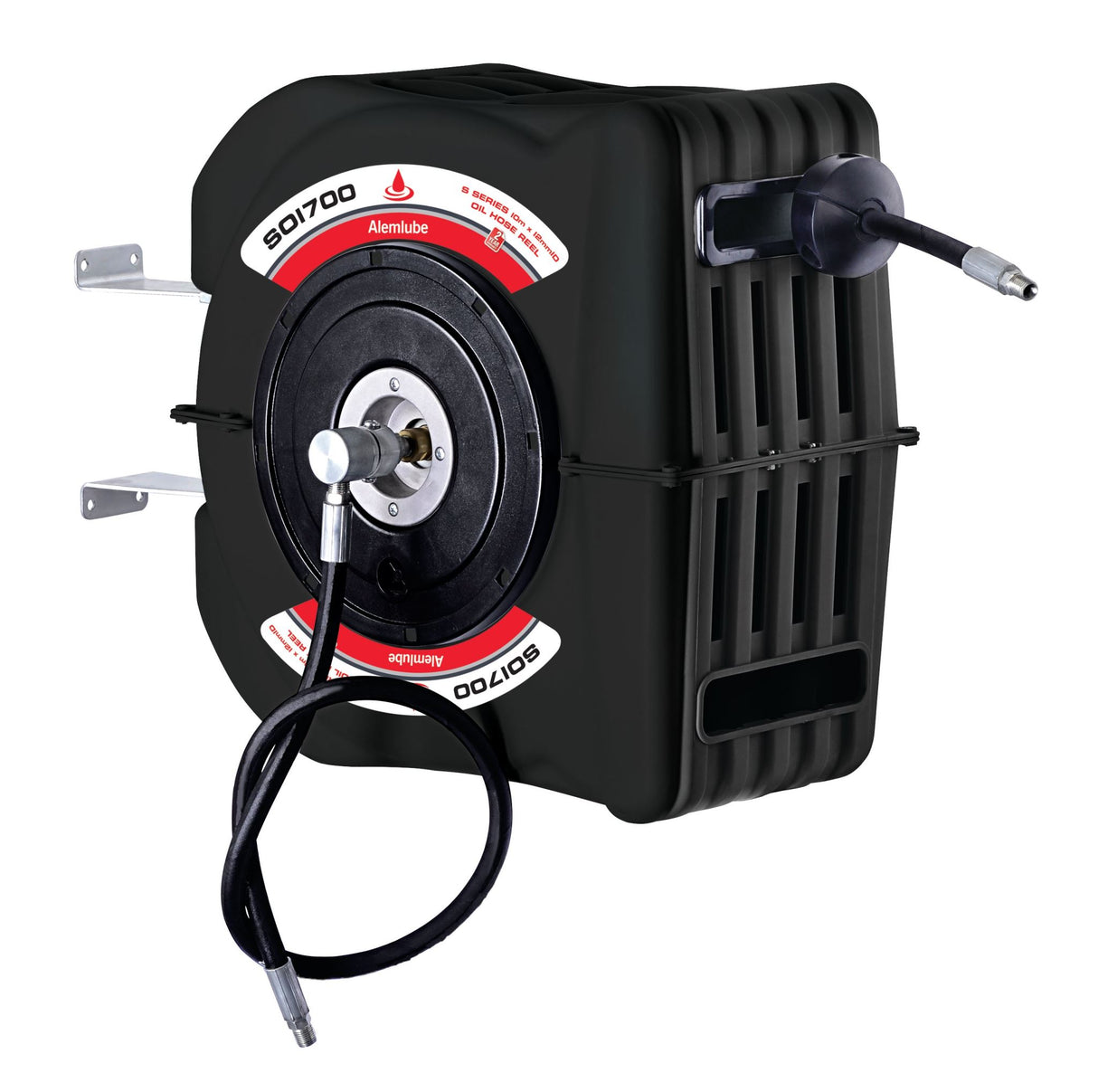 Alemlube S Series Oil Hose Reel 12mm x 10m (Each)