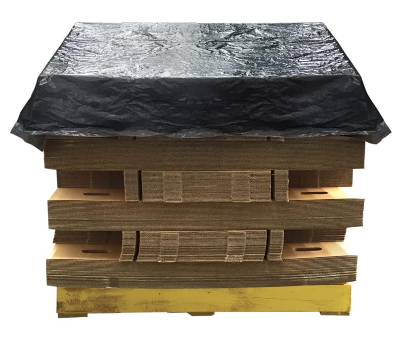 Pallet Top Sheets Black 18mu 1680 x 1680mm 250 (Roll)
