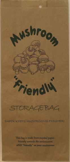 Detpak Strung Mushroom Satchel Bag 165x58x307mm Pack of 1000 (Pack)