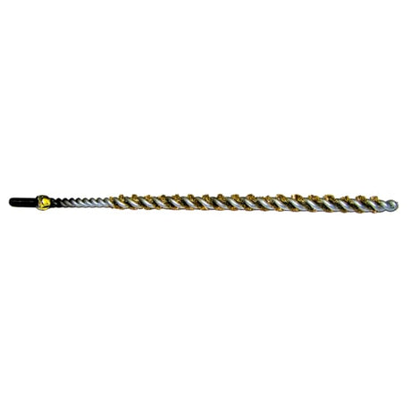 Josco 6mm nylon condenser tube brush with spiral design for rust and debris removal in HVAC and automotive applications.