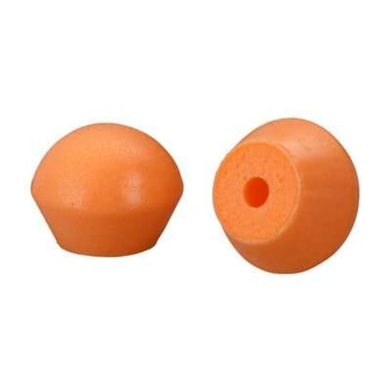 3M Banded Earplugs Replacement Pods 1311-Pair in orange provide hygienic, comfortable noise reduction up to 26 dB for safety.