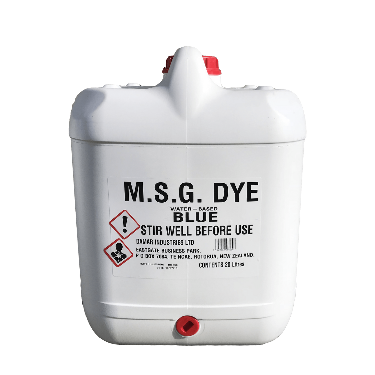 Damar Blue MSG Dye AAK3311 20 litre