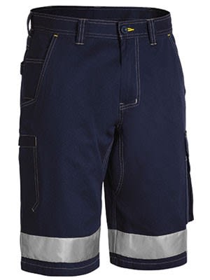 Bisley, Taped Lightweight Cargo Short, BSHC1432T - Navy - 97
