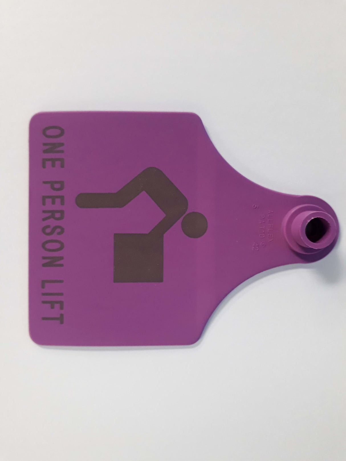Dangerous Goods Tag | 1 Person Lift Tag (Pack of 10)