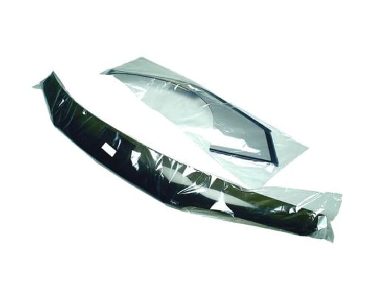 Layflat Plastic Sleeve in 200mm width, made of durable 70mu polythene, ideal for versatile packaging and sealing.