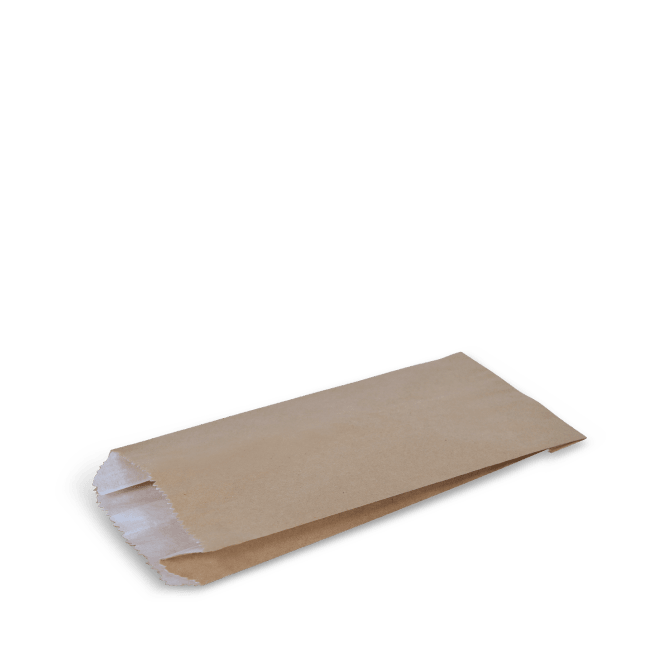 Detpak Greaseproof Lined Satchel Paper Bag 115x45x243mm Pack of 250 (Pack)