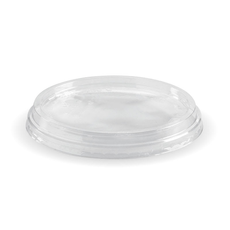 BioPak Clear Plastic BioBowl Lid 240-960ml 50 (Pack)