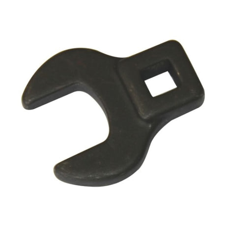 Toledo Wrench Crowfoot 3/8" SAE-1" with straight jaw, forged steel, polished finish for durability and versatile gripping power.