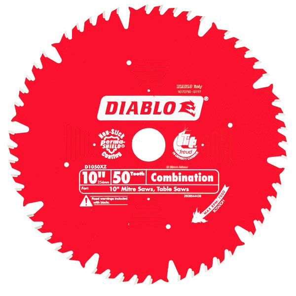 Diablo Saw Blade 50T Combination 10"/254mm