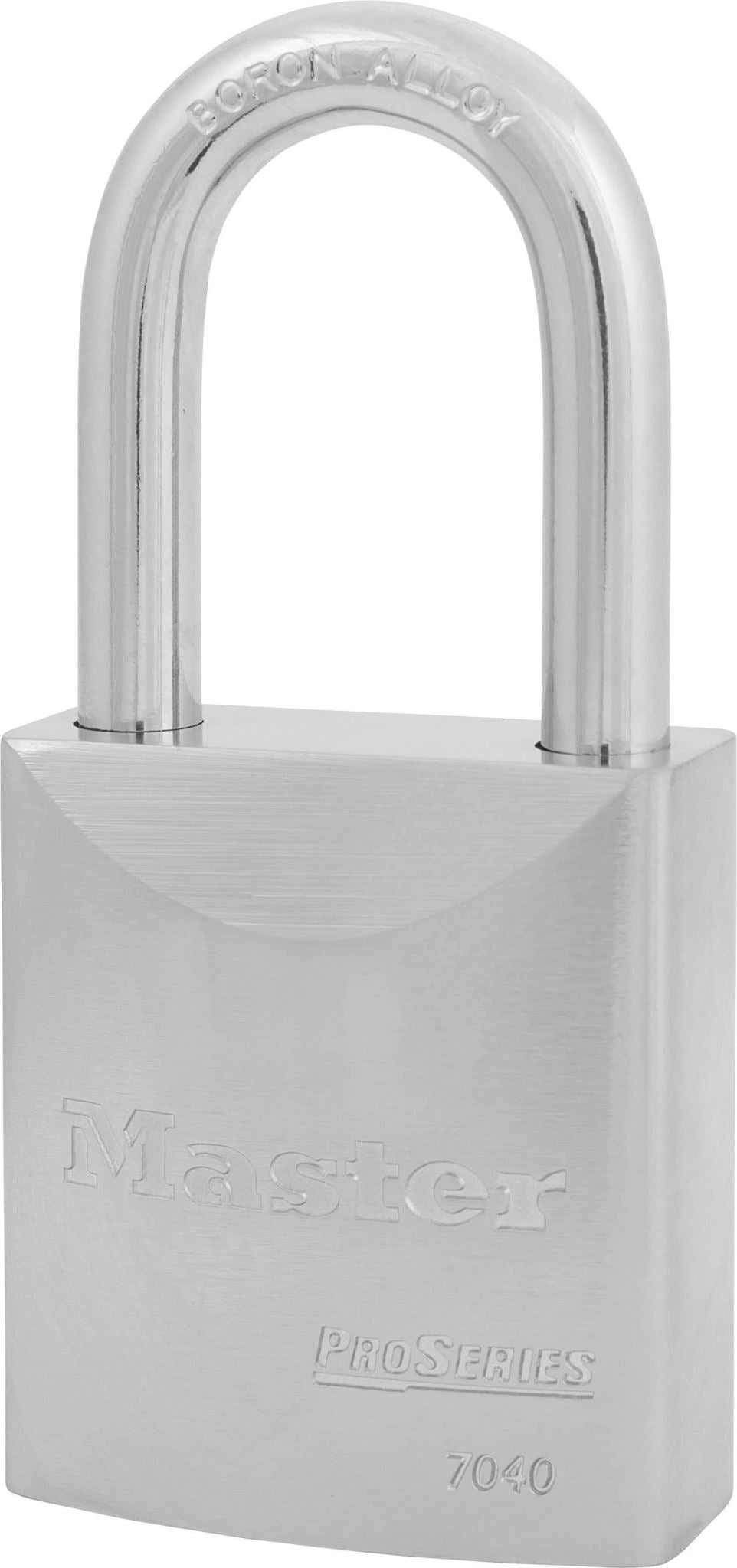Master Lock 7040 Solid Steel Boron Shackle Padlock 44 x 8 x 40mm Keyed Different