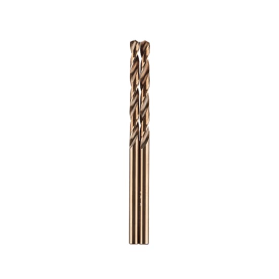 Milwaukee Red Helix Cobalt Drill Bits 2 pk-3mm, featuring durable cobalt construction and precision 135° split point tips.