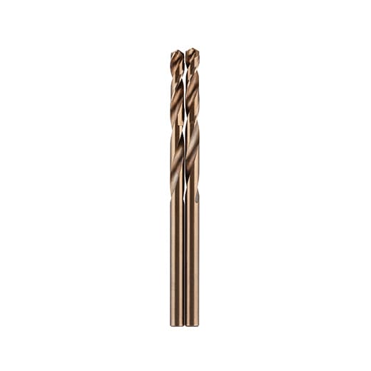Milwaukee Drill Bit Red Helix Cobalt 2 Pk 4mm