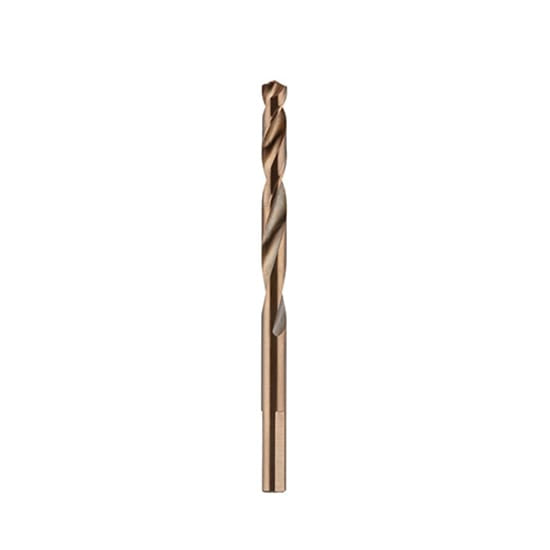 Milwaukee Red Helix Cobalt Drill Bit 7mm, designed for precision drilling in hard metal with durable, heat-resistant construction.