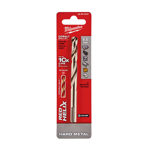 Milwaukee Drill Bit Red Helix Cobalt 8.5mm