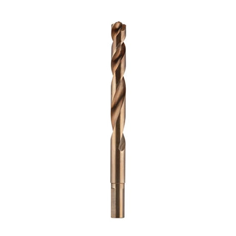 Milwaukee Red Helix Cobalt Drill Bit 11mm, durable with variable helix design for fast chip removal and accurate drilling.